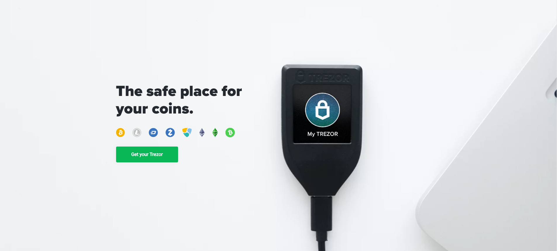 Trezor Model T Supported Coins